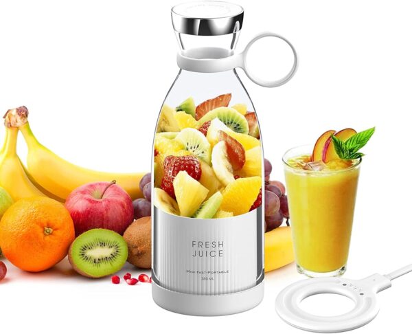 350ml Portable Instant Smoothie Juicer Blender with Juicer Cup & Wireless Charger