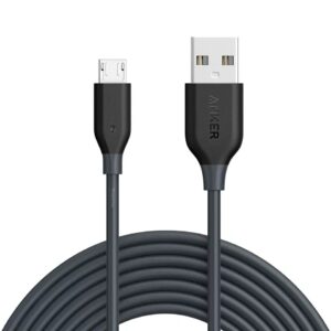 Anker 3feet Powerline Micro Usb Cable A8132H12 Black