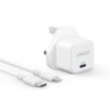 Anker Compact Charging Kit For Iphone 20w With Cable