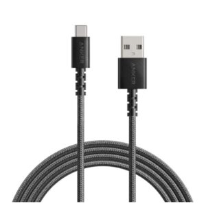 Anker PowerLine Select USB A to USB C 2.0 Cable 6ft A8023H11 Black