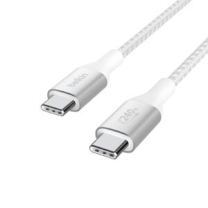 Belkin Boost USB-C to USB-C Cable 240W 1m,White