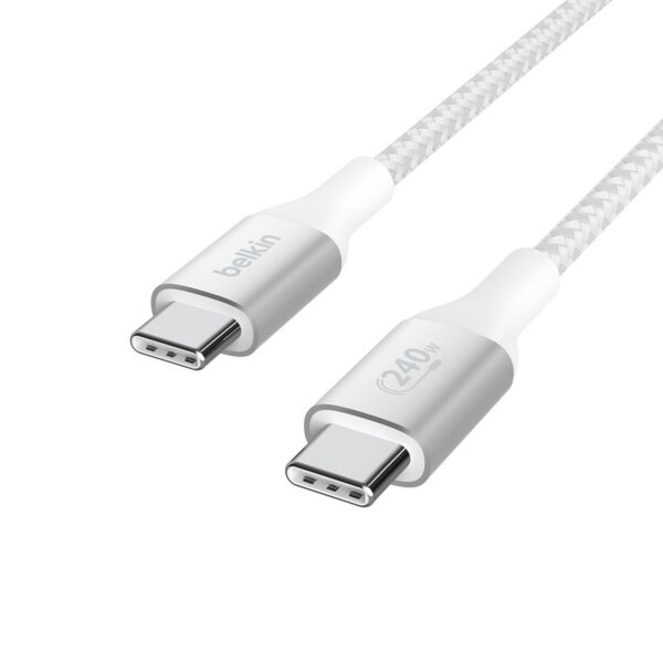 Belkin Boost USB-C to USB-C Cable 240W 1m,White