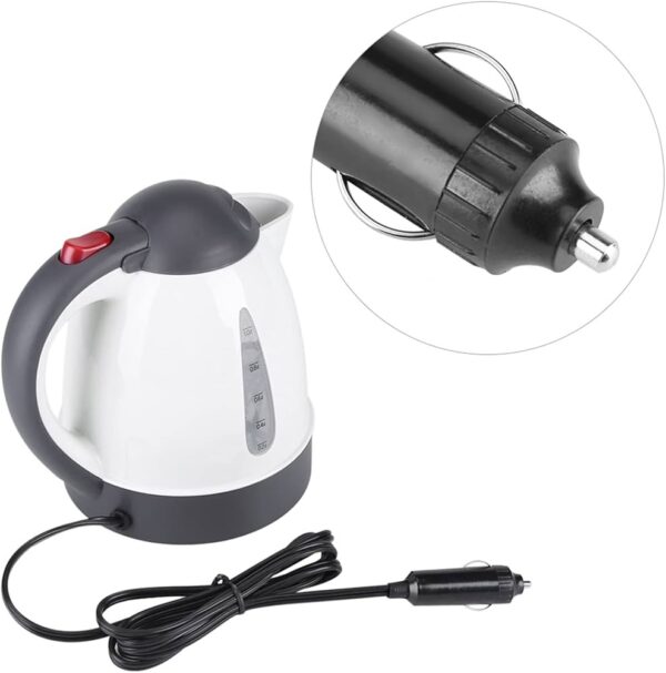 Car Electric Kettle, Portable 12V 150W 1000ML