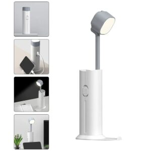 D16 Multifunctional 3 Brightness Table Lamp Portable Flashlight Mobile Phone Holder Power Bank