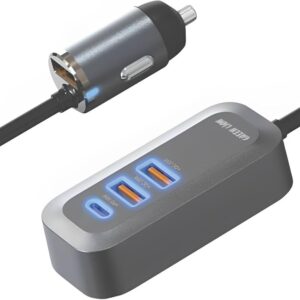 GREEN LION 100W CAR CHARGER TRIPLE QC & PD 30W