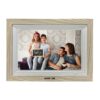 Green Lion Digital Picture Frame Touch Screen Display 10.1 Inch Wooden