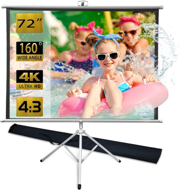 Green Lion Portable Projection Screen With Tripod Stand