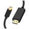 Heatz Zt60 USB-C to 4K HDMI Cable (Black)