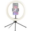 Hoco Dlv1 Black Ring Light With 3 Levels And Shades