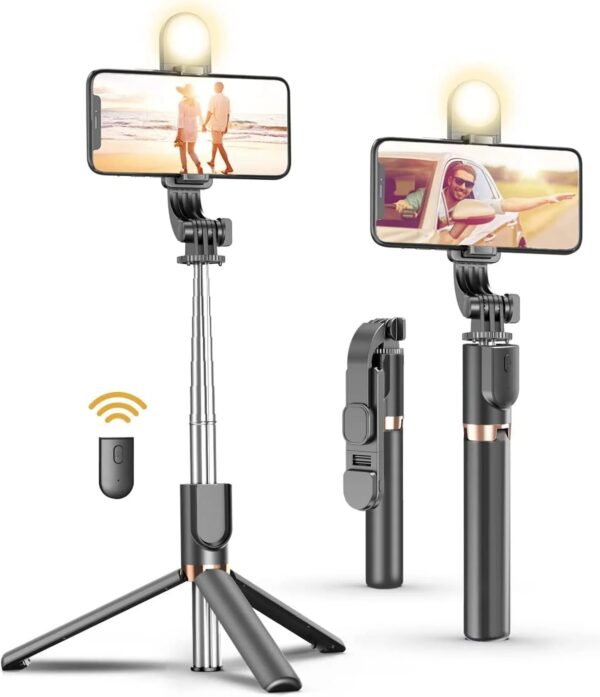 Plokama Live-k8 Selfie Stick With Led