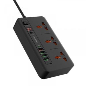 Porodo Multi-Port Power HUB 4 USB-A-USB-C Ultimate Home & Office Kit 2M