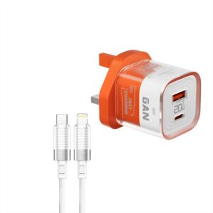 Porodo Wall Charger 1.2M With Lightning Cable