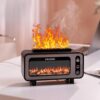 Vintage Fireplace Aroma Diffuser Black
