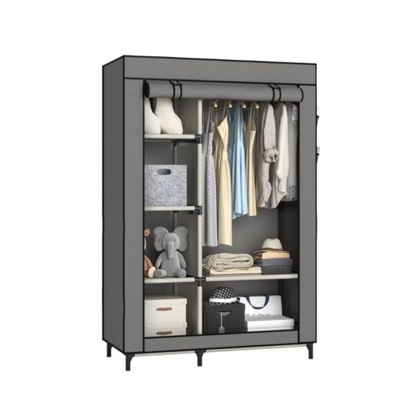 Wardrobe Portable Closet Wardrobe Clothes Storage With 6 Shelves