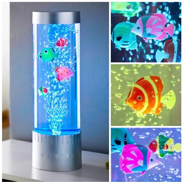 bubble fish lamp