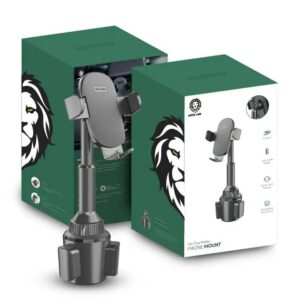 green lion car cup holder
