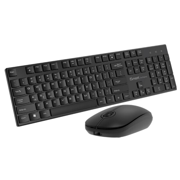ismart wireless keyboard and mouse combo ik90